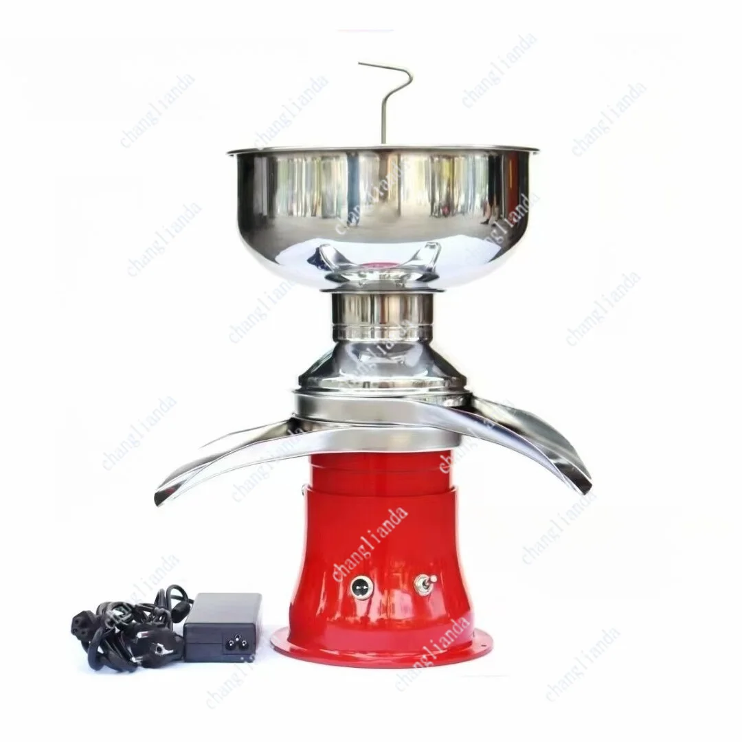 5L Electric Milk Cream Separator Stainless Steel Skimmer Ghee Butter Making Farm Household Equipment