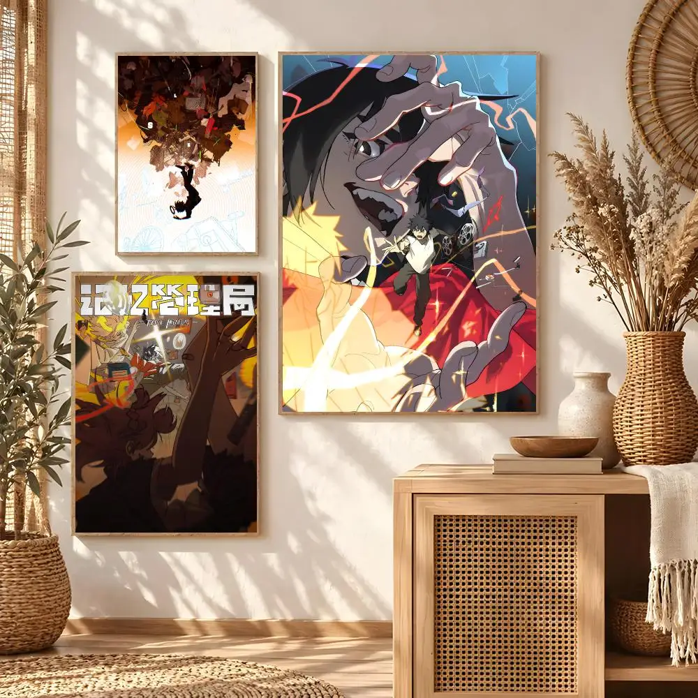 Anime False Memory Poster Classic poster and wall art prints are suitable for living rooms, bedrooms,and home