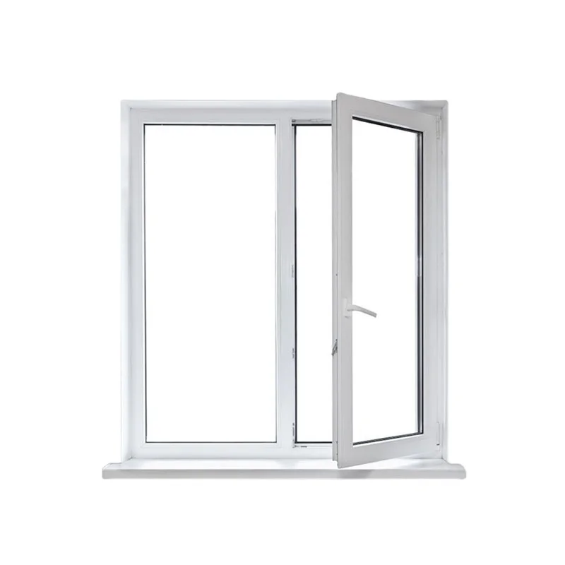 American Style UPVC Profile Casement Window Waterproof PVC Casement Windows For Room