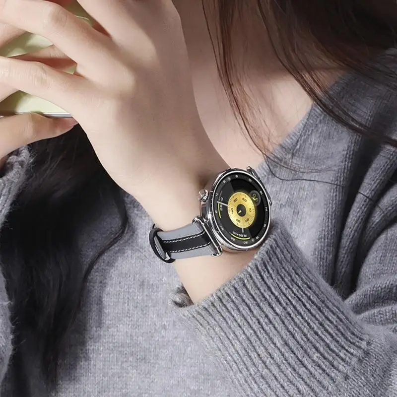 

Ремешки для умных часов из мягкой искусственной кожи, ремешки для часов GT4/5/6, 41 мм, женские и мужские F19E