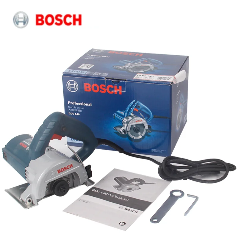 Imagem -06 - Bosch-máquina de Corte de Mármore Portátil Cortador de Telha Gdc140 Máquina de Entalho de Pedra Diâmetro de Disco 1400 115 Alta Potência Ferramenta de Serra