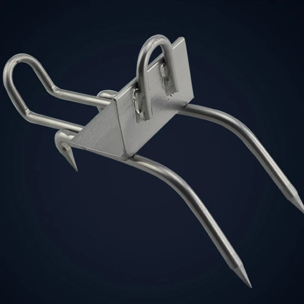 

1Pair Durable Carbon Steel Spikes Safety Anti-Slip Foot Pedals Tree Climbing Tools Multipurpose Outdoor Gear