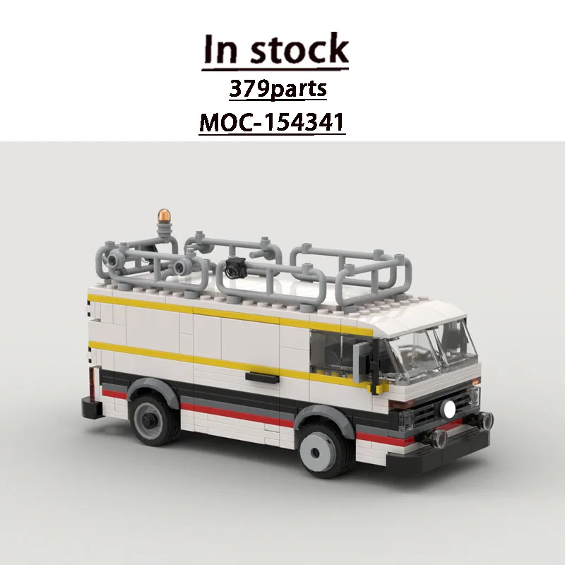 

Конструктор MOC-154341: Грузовик для городских перевозок, модель из 379 деталей, креативный подарок на день рождения для мальчиков