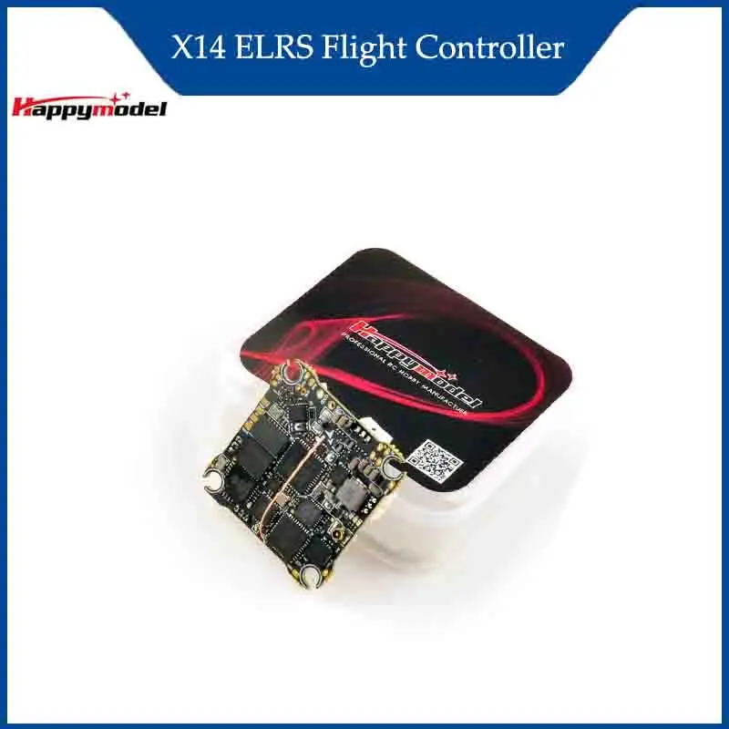 

Happymodel X14 ELRS Flight Controller STM32G473 MCU 5.8GHz 48 Channel CM42688P Gyro SH1.0-4Pin USB Port Drone RC Parts