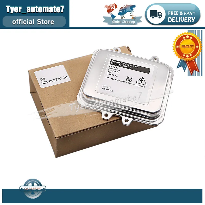 

Новый блок управления ксеноновым балластом для Opel Astra J Insignia 5DV009720-00 5DV 009 720 00 1232335 5DV00972000