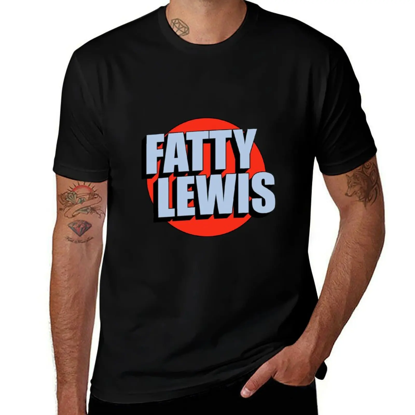 

Fatty Lewis T-Shirt summer clothes quick-drying anime t shirts mens clothes