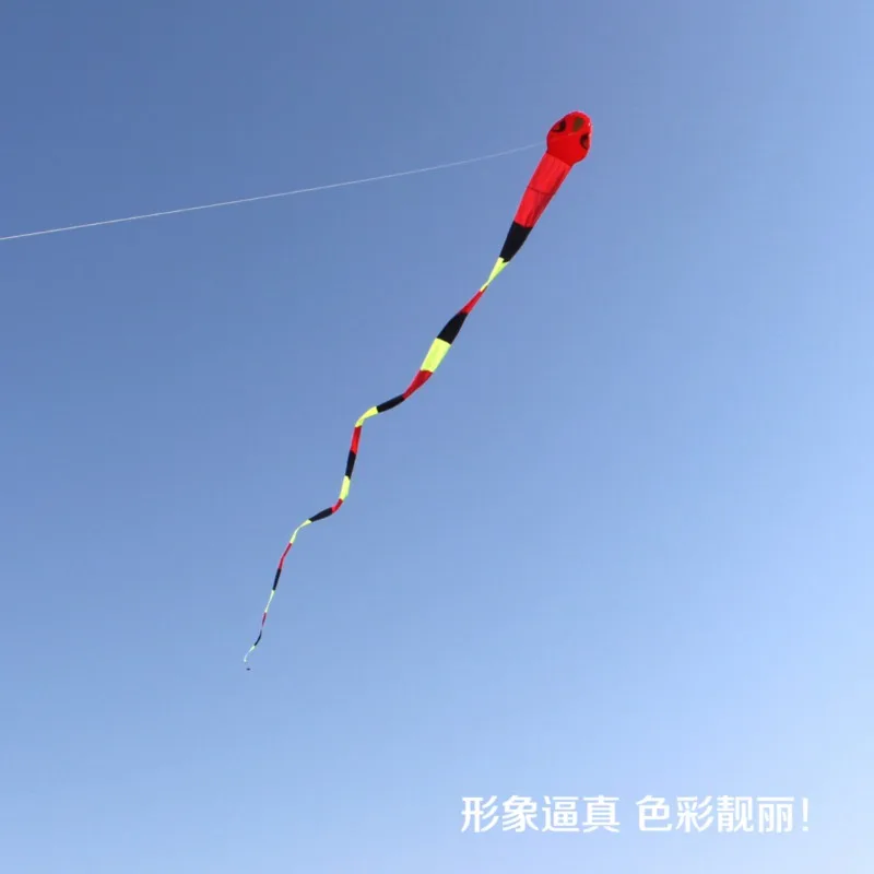 طائرة ورقية بيثون كبيرة الحجم ثلاثية الأبعاد، طائرة ورقية عملاقة جديدة للبالغين، سهلة الطيران #3