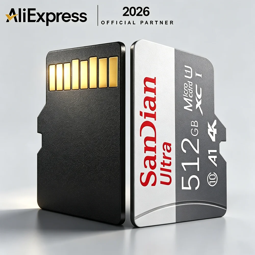 512GB High-Speed SD Card UHS-I U3 V30 128GB 64GB Micro TF Memory Card Top Quality 2026 New Hot Sale