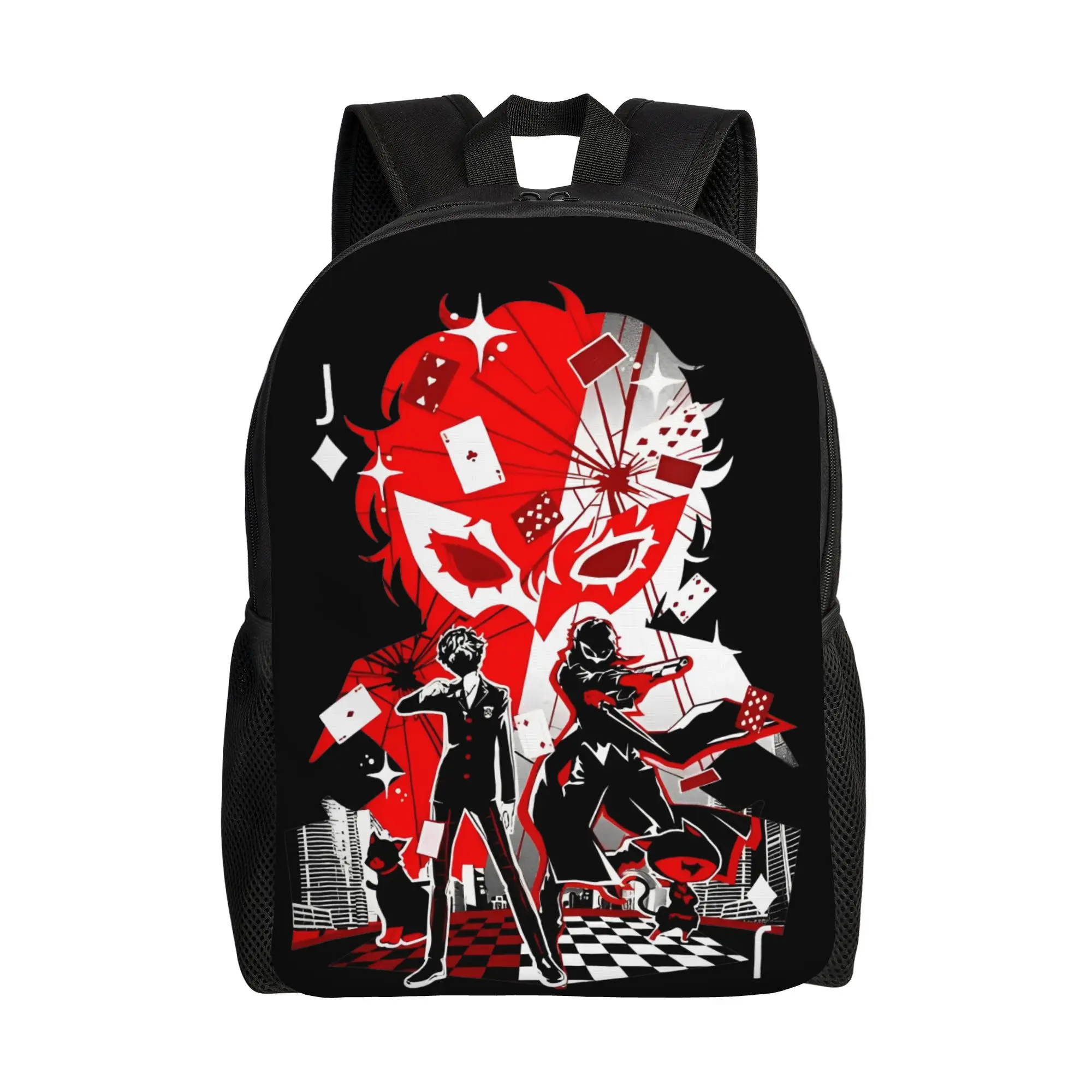 

Рюкзак The Trickster Personas для мужчин, женщин, подростков, студентов, для походов, путешествий, повседневного использования, сумка для ноутбука, легкая сумка через плечо