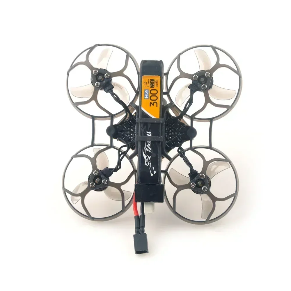 HappyModel Mobula6 2024 V2 1S 65mm Micro Whoop Quad Built-in Serial ELRS 2.4GHz SuperX ELRS 800TVL 400mW 0702 KV28000