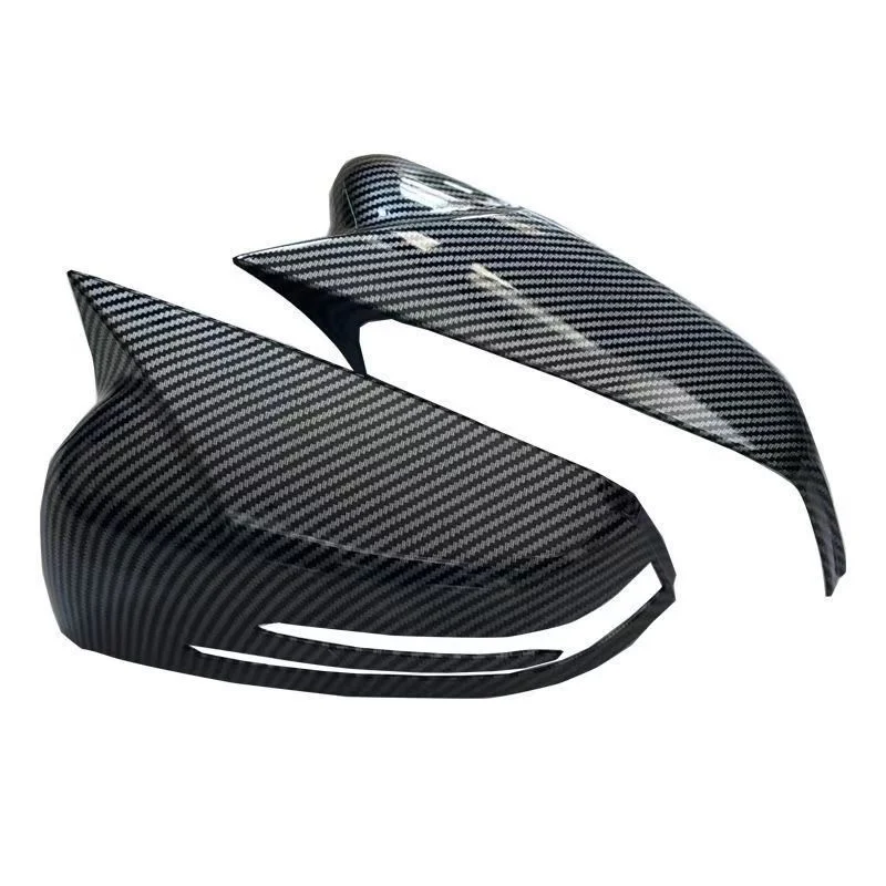 For car different  Mercedes Benz models Replacement carbon Black Side Rearview Mirror Cover Caps Shell Carbon fiber shell