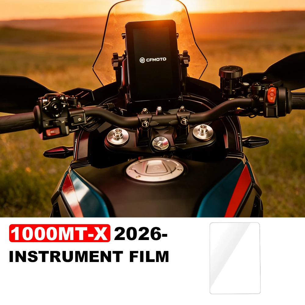 

For CFMOTO 1000MT-X 1000MTX Motorcycle TFT Display Protection Film MTX1000 1000mtx 2026 Screen Protector Instrument Film