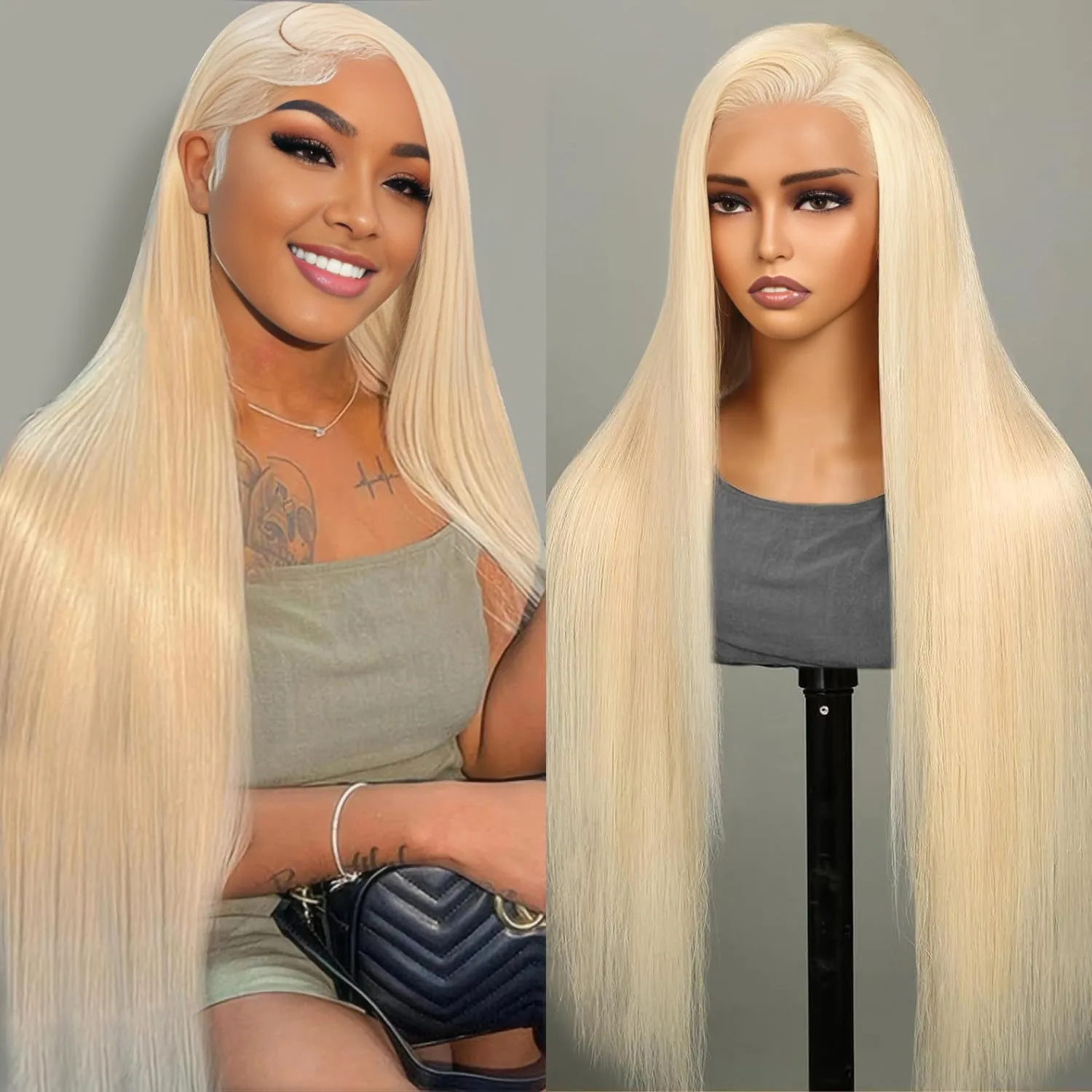 blonde 613 Hd Lace Frontal Wig 13x6 Natural Straight 100% Human Hair Woman Wigs Affordable Cheap Wig straight lace front Wigs