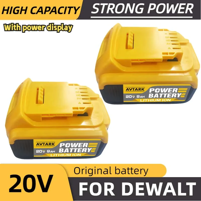 

pilas recargables for Dewalt DCB203 DCB200 DCB205 DCB206 DCB184 DCB201 power tools 18v 20v rechargeable battery Replacement