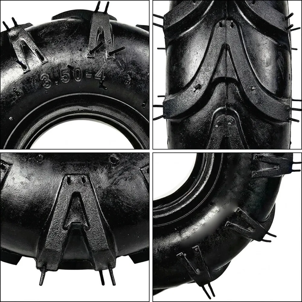 Tire For Garden Cart Golf Cart Wheel Outer Diameter 10inches 4.10 3.50-4 Tire Withstands Heavy Loads Heavy-duty Construction
