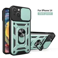 TPU PC Kickstand Bracket Phone Case for iPhone 14 15 Plus 13 12 Mini 11 PRO MAX XR XS MAX 6 7 8 11 14 15 Pro Max Push Window Pro