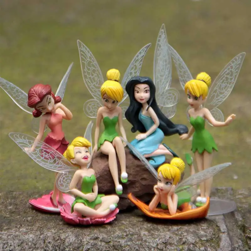 

Tinker Bell Handmade Girl's Birthday Party Decoration Gift Toy Doll Little Ding Dang Room Decoration Ornament