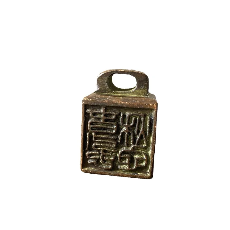 Five-sided alloy weight for study and office, seal supplies, calligraphy paper press ornament