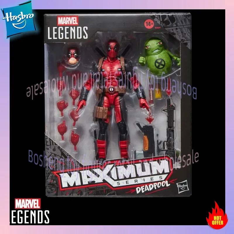 Hasbro en Stock, Marvel Legends Maximum Series, Deadpool Doop, Paquete de 2 Figuras de Acción de 6 Pulgadas, Modelo de Juguete Coleccionable, Regalo