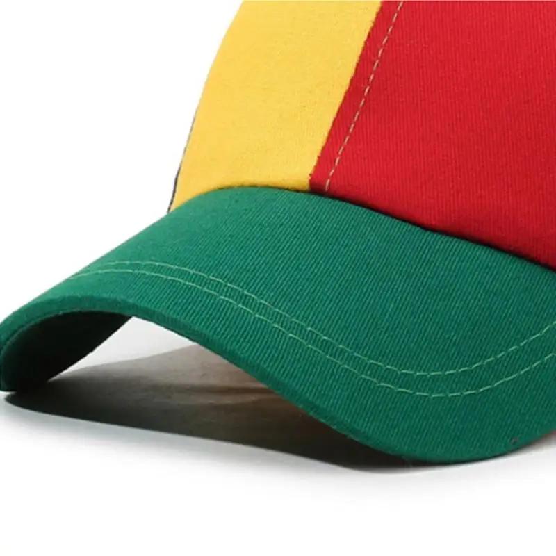Neue Frühlings- und Herbst-Bambus-Libellen-Propeller-Baseballkappe im modischen Color-Block-Design – Outdoor-Sonnenschutzhut – Detail 6