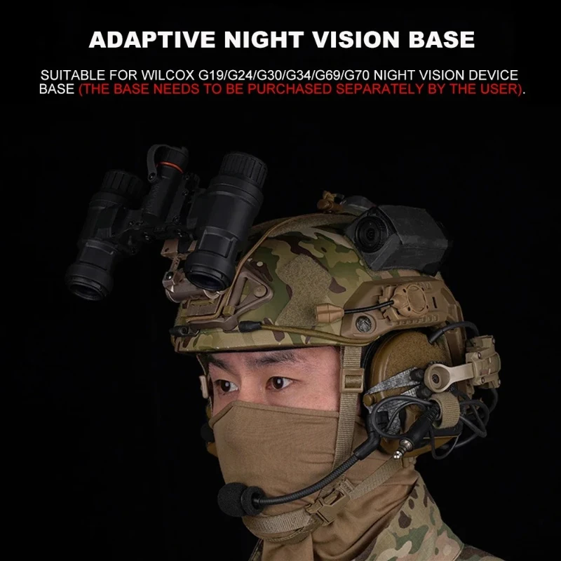 Tactical AN/PVS31 Night Vision Goggles Dual-Tube Binocular NVG