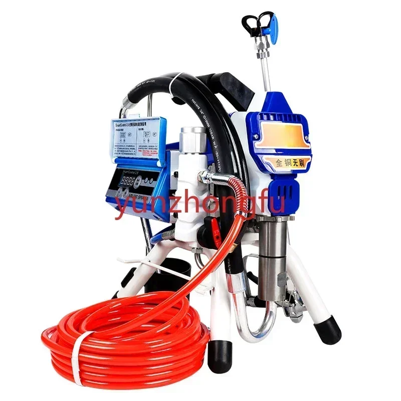 

2500W Brushless Electronic Pressure Adjustable Airless Spraying Machine Latex Paint High Pressure Spraying Machine 2.8L/min