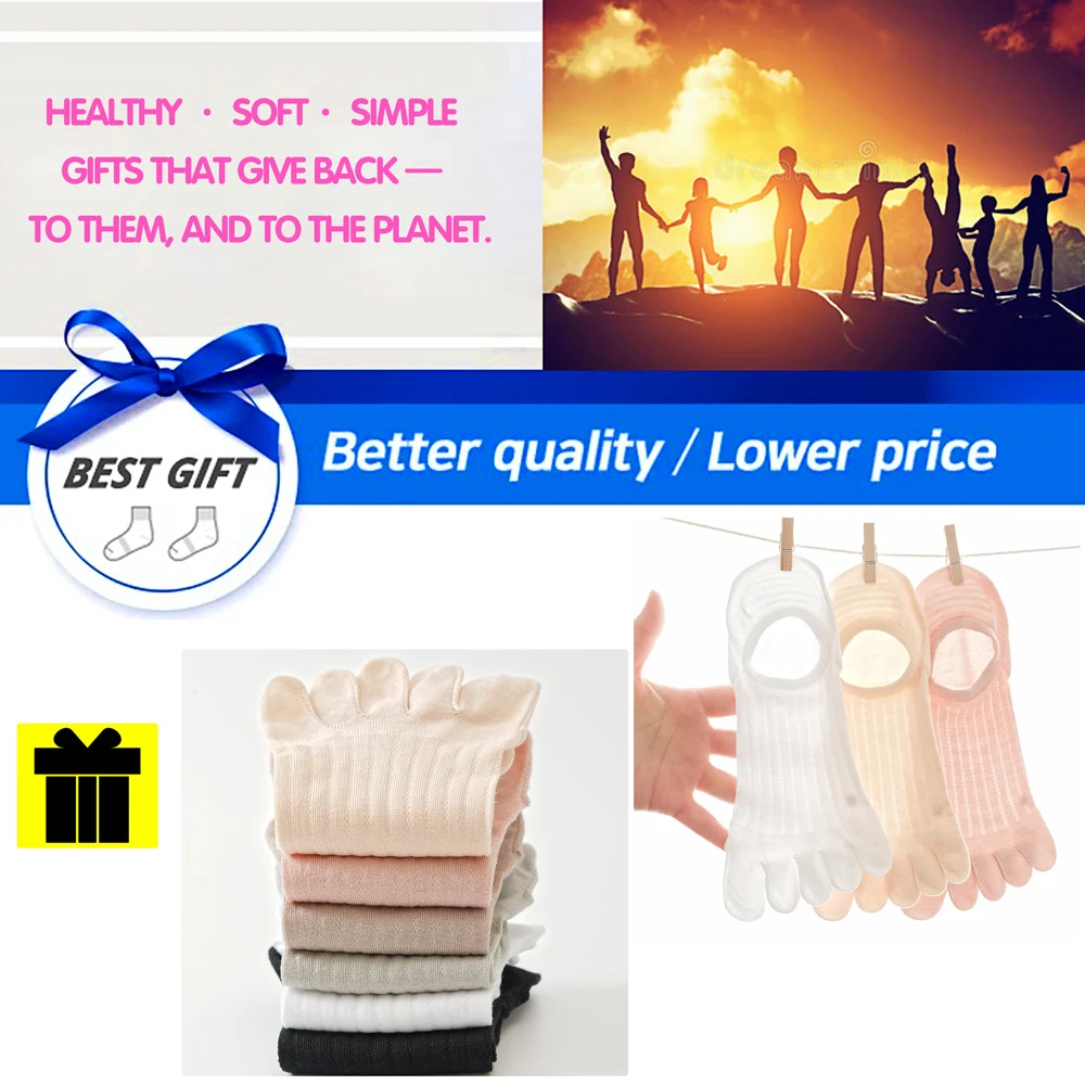 3 Pairs Women's Summer Toe Socks Modal Cotton Thin Breathable Mesh Anti Odor Moisture Wicking No Show Boat Socks Non Slip image 6