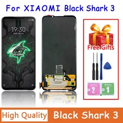 6.67''AMOLED 90Hz For Xiaomi Black Shark 3 LCD Touch Screen Digitizer Assembly For Xiaomi BlackShark 3 KLE-H0, KLE-A0 Lcd