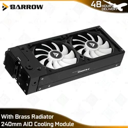 Barrow Water Cooling 240mm AIO Radiator Module Pump 120mm Fans Combination Heatsink PC Gaming Cooling MOD DARIDP-30 240