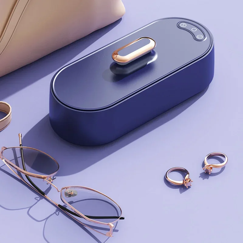 Xiaomi Ultrasonic Cleaning Machine 45kHz Home Automatic Eyewash Machine Contact Lens Case Cleaner Dental Braces Jewelry Clean