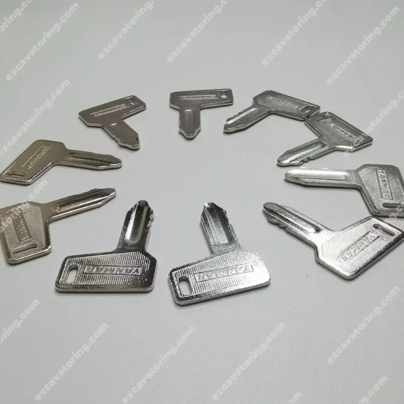 

for YANMAR - Excavator ignition key, special key, excavator key, accessories 5pcs