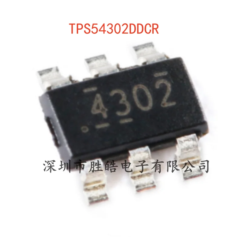 

(10PCS) NEW TPS54302DDCR Sync Buck Converter Chip SOT-23-6 TPS54302DDCR Integrated Circuit