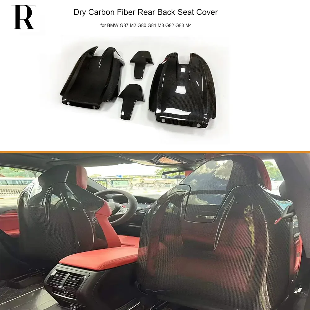 

Накладка на заднее сиденье из сухого углеродного волокна для BMW G87 M2 G80 G81 M3 G82 G83 M4 F97 F98 X3M X4M f91 f92 f93 M8