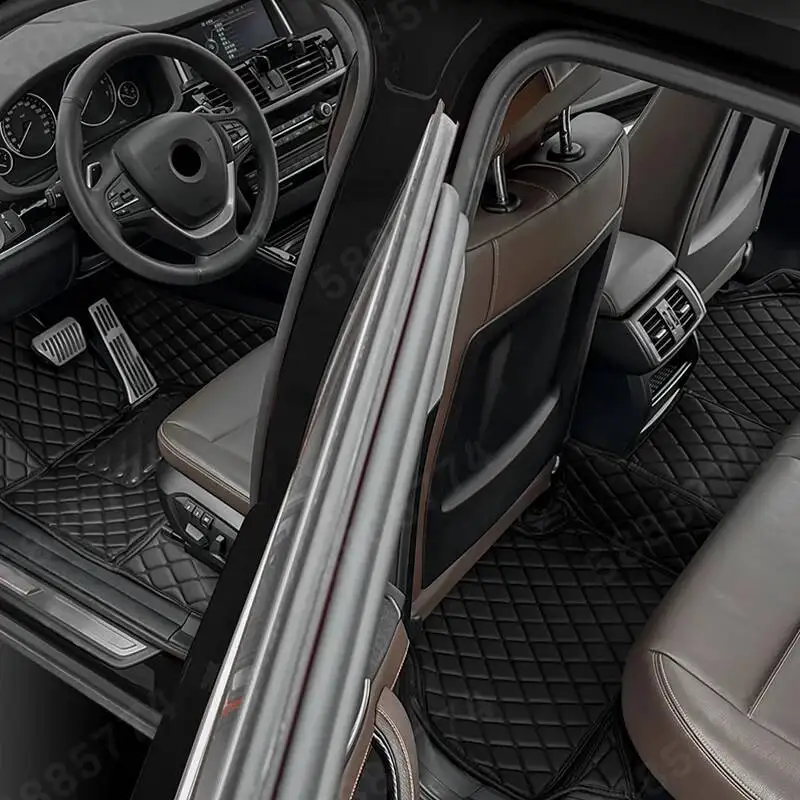For Skoda Octavia 2007-2015 2014 2013 2012 2011 2010 2009 08 Custom Car Floor Mats Automobile Carpet Cover Interior Accessories