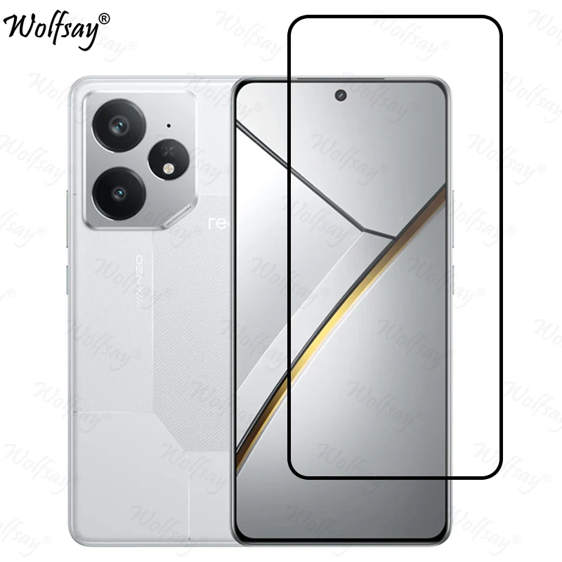 Full Cover Tempered Glass For Realme Neo 7 Screen Protector Realme Neo 7 Camera Lens Film Glass For Realme Neo 7 Glass 6.78 inch