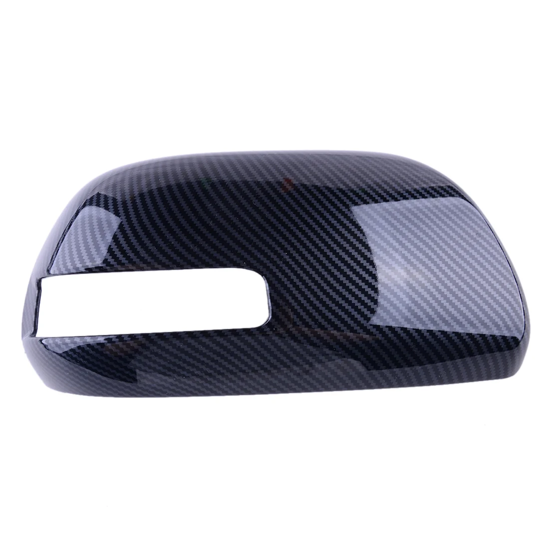 1 Pair ABS Car Side Door Rearview Mirror Cover Trim with Signal Light Hole Decoration Fit for Toyota Sienna 2011 2012 2013-2020