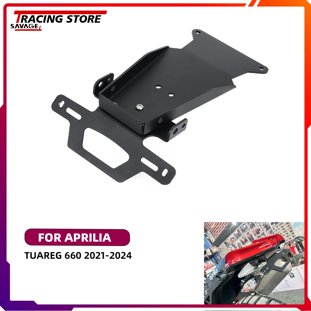 

2024 Tuareg660 Motorycle Rear Tail Tidy Fender Eliminator Kit For Aprilia Tuareg 660 License Plate Holder Registration Plate