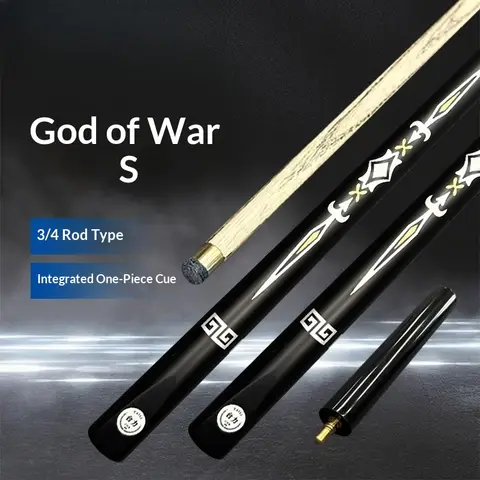 Professional One Piece Pool Cue Carbon Fiber Shaft Maple Butt Snooker Billiard Break Jump Hard Case Included Snooker Billar