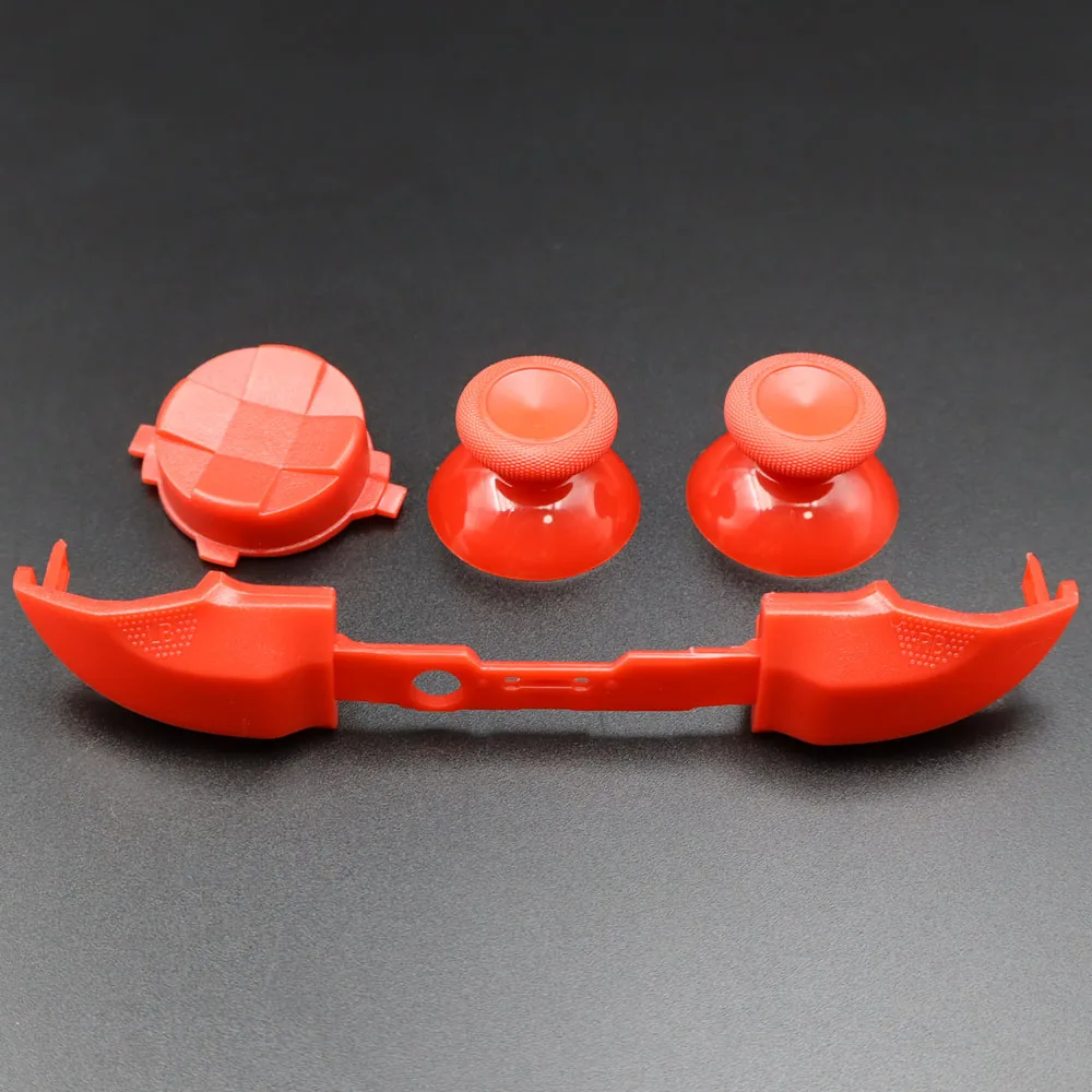 1Set Per Xbox Serie XS Controller LB RB Pulsante Striscia Tasti di Direzione Trasversale 3d Analogico Thumb Stick Joystick Cap D-Pad Pulsante