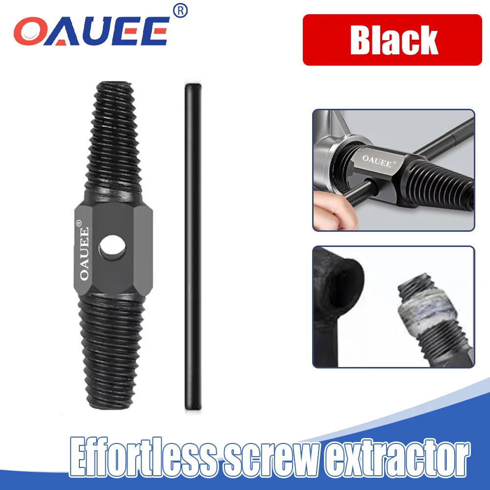 

Double Head Screw Extractor Pipe Broken Screws Drill Bits Remover Multifunctional Hex Connector Valve Tap Bolt Remover Tools