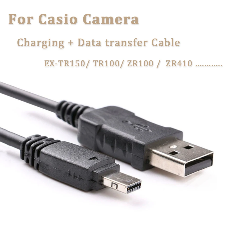 EXILIM ￼EX-TR150 エクスリム (充電usbケーブル付き) カシオカメラ用データケーブル,充電器,データケーブル,EX-TR100 tr150