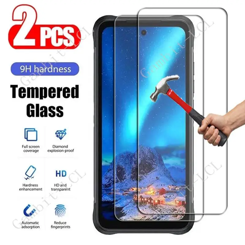 2PCS For UMIDIGI Bison 2 Pro GT2 5G F3 4G F3S Power 7 Max 7S A11 Pro Max A11s 2021 X10  Screen Protector Tempered Glass Film