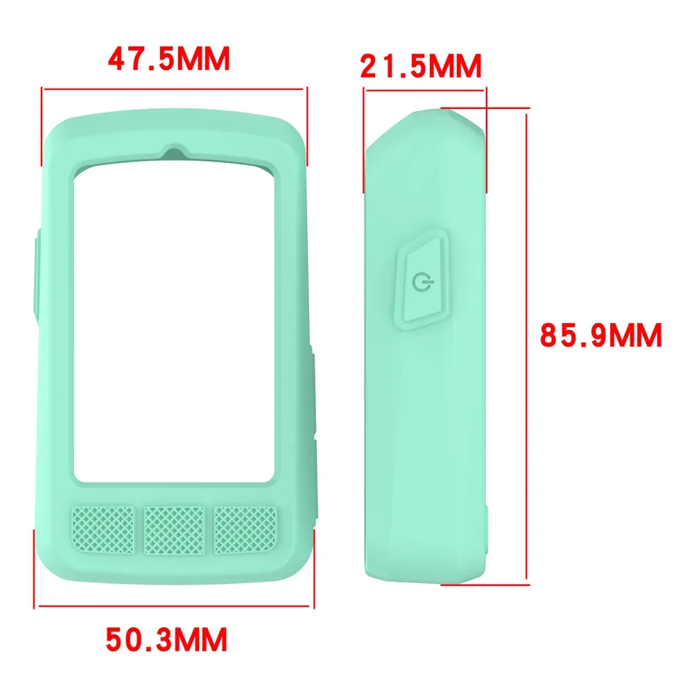 Nova capa protetora de silicone anti-colisão caso capa pára-choques protetor macio para wahoo elemnt roam v3 bicicleta acessórios do computador