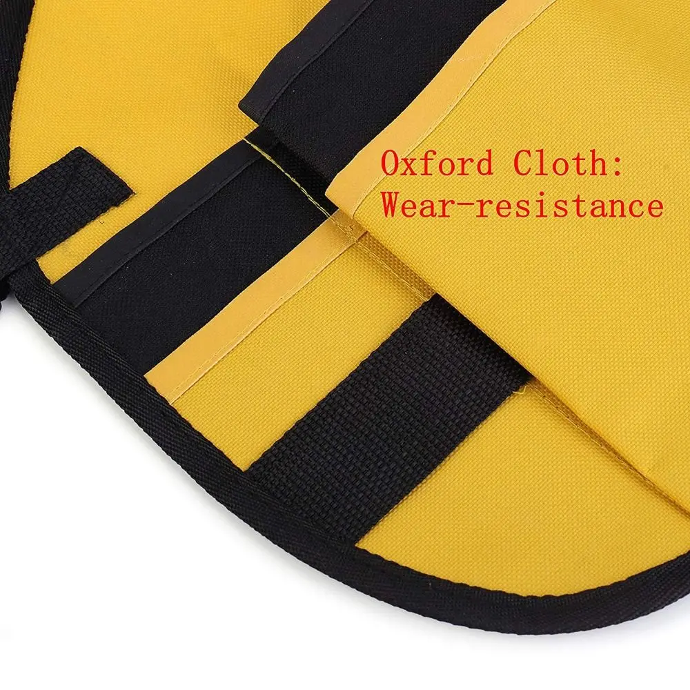 

Oxford Belt Garden Tool Apron Multiple Pocket Multifunctional Gardening Apron Durable Wrinkle-Resistant Woodworking Tool Bag