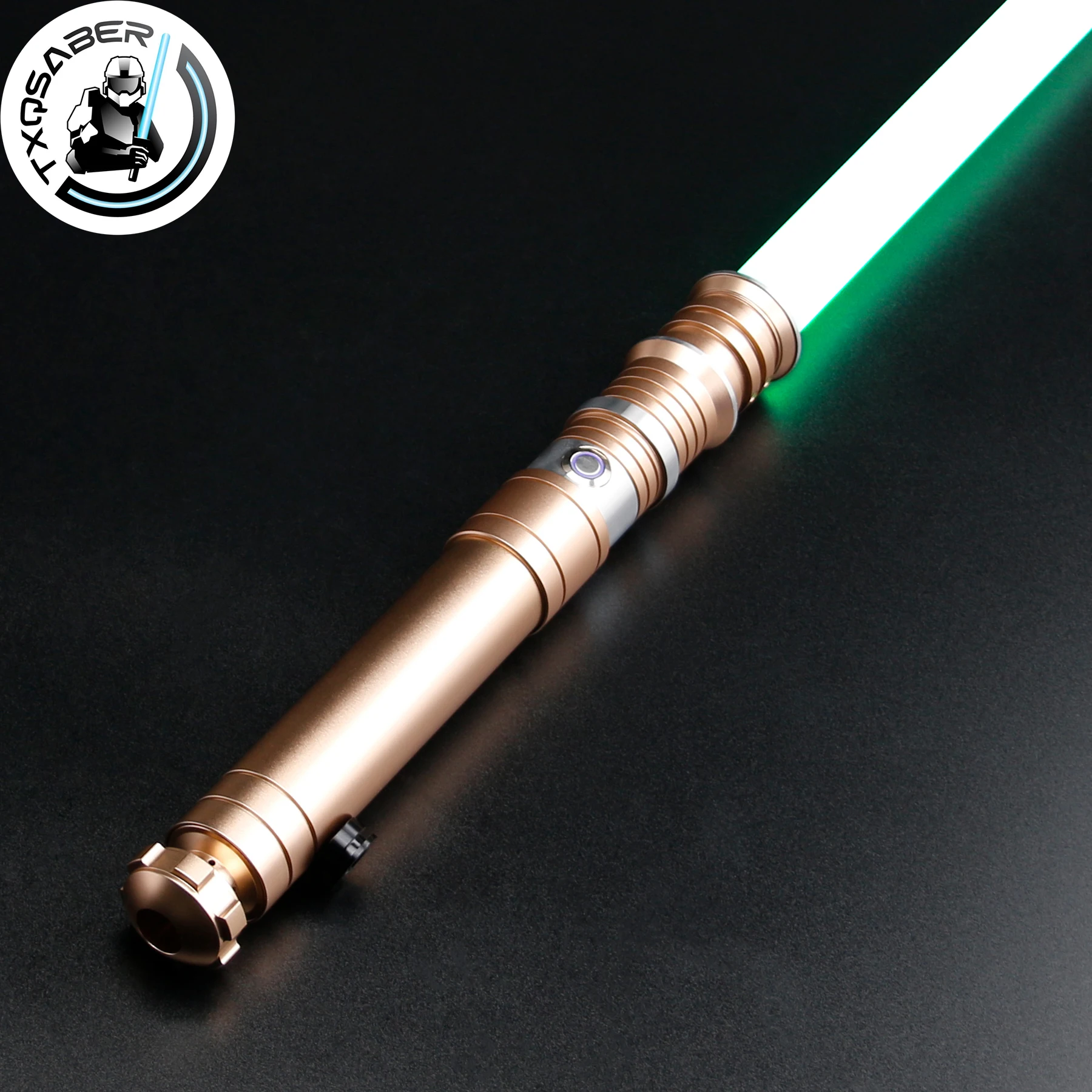 TXQSABER Heavy Dueling Lightsaber Neo Pixel 12 Colors Changing Blaster Force Metal Hilt Cosplay Toys Laser Sword for Adult Toys