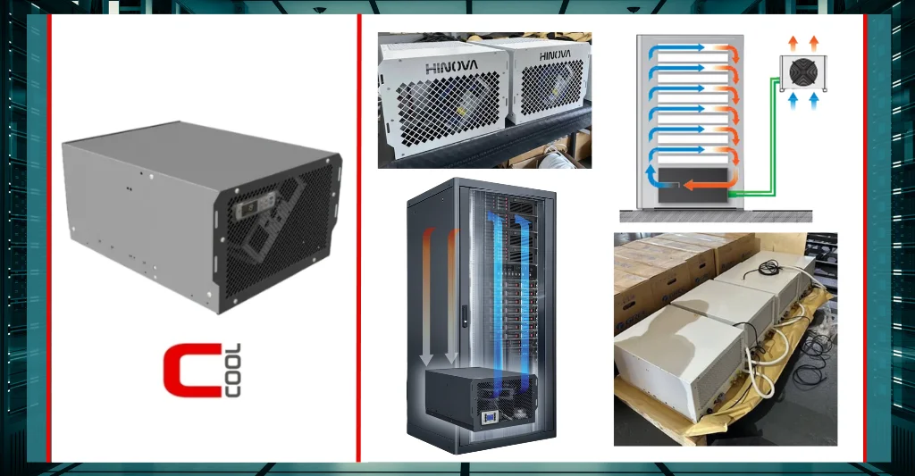 

Rack coolers for high-density systems, 7.0 kW, efficient cooling of data centers and server rooms