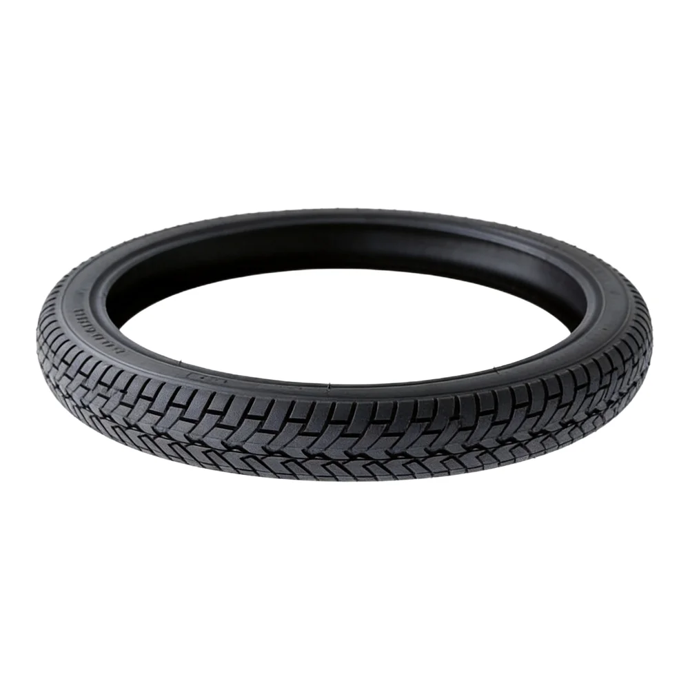 16 Inch 16x1.95 Pneumatic Outer Tire for Stroller Wheels Black Rubber Construction for Off Road Baby Carriages Easy Installation