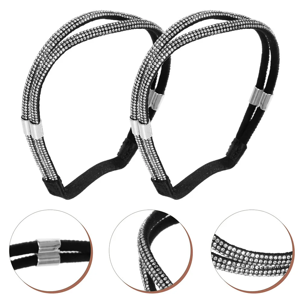 

4-шт. Шнурки на высоком каблуке с ремешками на щиколотке для золотых туфель, женские регулируемые стразы Miss