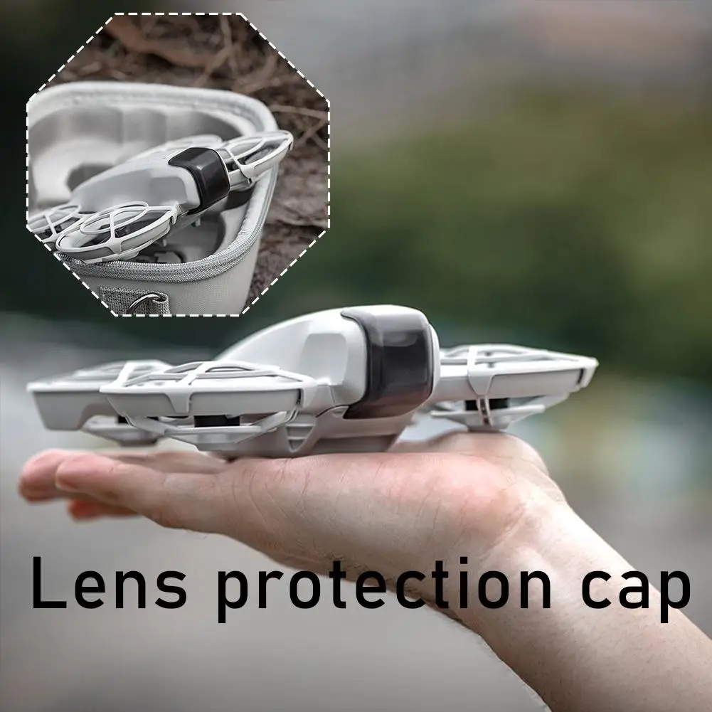 For DJI Neo Lens Cap Anti-collision Protector Cover Protective Dustproof Wear-resistant Drone Accessories Case Transparent P6X4