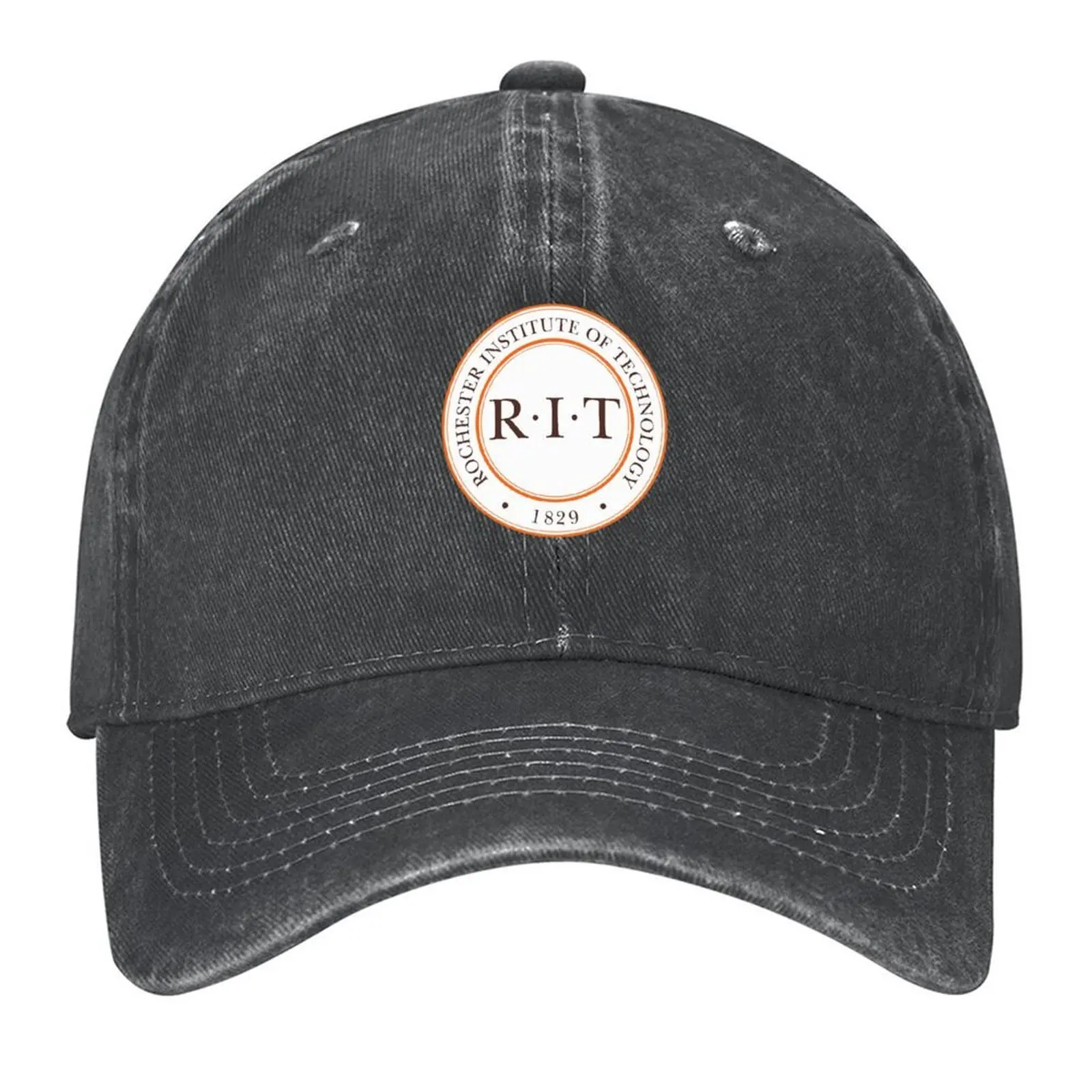 

Rochester Institute of Technology RIT 126 Baseball Cap Big Size Hat Snapback Cap beach hat Kids Hat Women's 2025 Men's